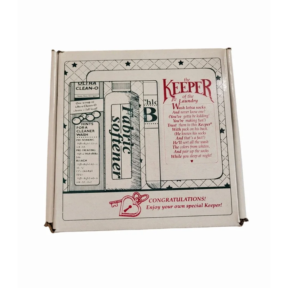 The Keeper of the Laundry ~ Shenandoah Designs Collectible Figurine Shelf Sitter